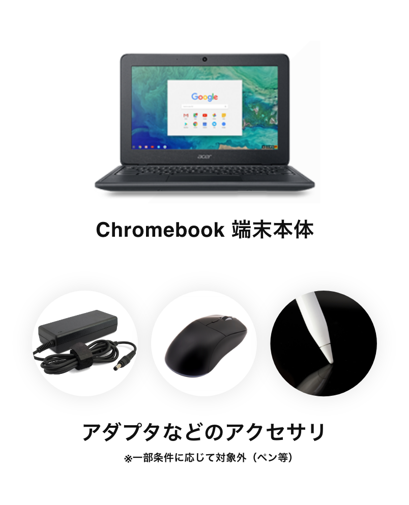 美品！保証期間内！ Chromebook タブレットパソコン Chromebook